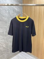 Fendi 芬迪 2025年春夏新品上新 三标齐全 圆领短袖T恤 好货不用过多介绍 看细节 专柜码数 M-Xxxl 175 140建议L
