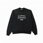 310，Acne Studios Ss25 1996系列做旧褪色宽松休闲棒球领夹克 男女同款 新款水洗做旧印花字母卫衣，基础又标志性的印花字母标明了品牌与位置和