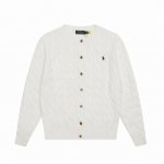 顶级品质 款号 Ds006# 拉夫劳伦Ralph Lauren圆领纯色小马刺绣Logo麻花针织开衫 拉夫劳伦Ralph Lauren经典基础百搭四季款针织开衫外