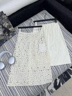 爆款现货 原版订制 Mon*｜25新品重工水溶拼接两件套半裙 精致视觉效果 上身巨好看 定制最新元素 1:1定制 低调奢华！ 时髦精必备单品解锁所有穿搭！ 认准