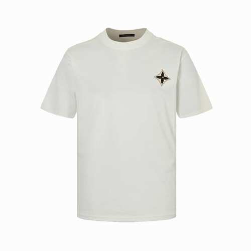 本地自取：160 louis Vuitton/路易威登 24Ss 老花四叶草刺绣短袖 胸前高密立体刺绣Logo 原版1:1针织纯棉280克重面料 同色定制色织色
