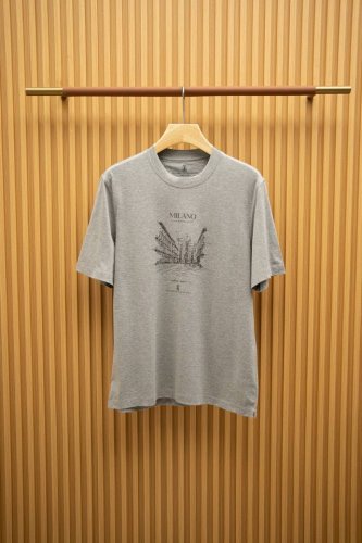 bc2540 Ss最新款T恤 米兰地标建筑印花 完美细节做工 Size：M-Xxxxl
