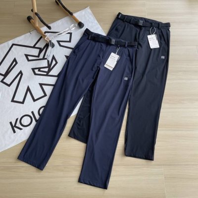 主图 夏季轻薄裤 Kolonsport 可隆 两色夏季腰带男士防晒Upf80+抗菌防泼水接触凉感火山岩长裤 原单工厂p大货剩余，特供面料防泼水防晒冰感速干，定制
