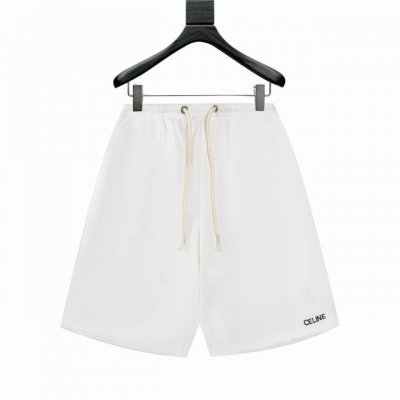 Celine 25Ss专柜在售新款印花短裤 定织定染400克面料 标识印花短裤 百搭低调 紧实立体 开模定制Logo五金 细节版型很足Yb Yb同步两色发售 男