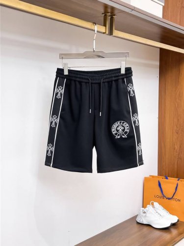 克罗心 三标齐全 2025夏季新款男士休闲短裤，高级定制面料透气面料 透气弹力舒适度极高，细节无可挑剔，顶级辅料配备，原版Logo设计理念，手感细腻柔软！上身版