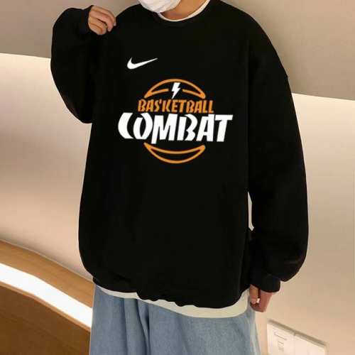 Nike耐克美式篮球训练春季圆领卫衣 甄选新疆华棉面料 柔软舒适 手感软糯细腻 高克重 上身充满质感 非常轻便舒适 运动宽松版型不紧身 轻松驾驭无压力 采用高端
