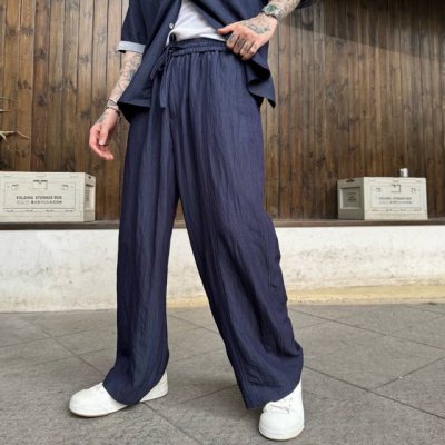 裤子 新款The Row 新款老钱风格套装 夏季新款 超薄面料 清凉透气 上身效果帅气十足 男女同款 潮人必备 码数 M-2Xl