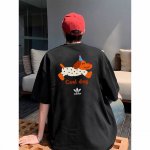 260G重磅纯棉 Adidas Originals 三叶草 阿迪达斯 可爱狗狗 Cool Dog 短袖T恤 男女同款 半袖 情侣款 面料工艺： 1.260G重磅