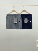迪桑特迪家男士速干短裤来袭户外健身运动款短裤！ 采用环保健康的科技面料，目前是2025最先进的面料之一 亲肤柔软 防泼水 舒适透气 耐磨速干不起褶！ 侧边微开衩