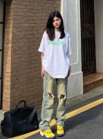 上新！Balenciaga巴黎世家夏季短袖T恤，把经典玩出不同，打破单一设计再创造，增多点趣味性！男女同款入，厚实有质感，透气且吸汗，喜欢就盘她！ 尺码：S-3