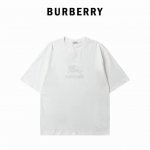 burberry 巴宝莉 战马骑士字母绣标短袖T恤 24春夏男女同款食毛纯棉宽松圆领短袖T恤 客供全棉面料 柔软细腻质感 做工精致 edk战马骑士字母绣标款 同