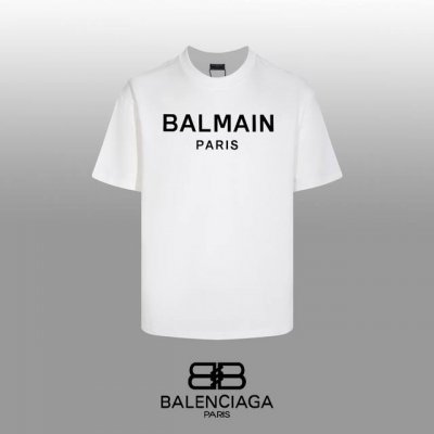 顶级代工品质 Balenciaga 巴黎世家 24Ss 经典T恤短袖 不需要所谓烂大街的华丽文案 主打品质 面料经过2次高温缩水固色 不变形不缩水不起球 -正确