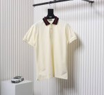 Dior 迪奥 25Ss 后领字母提花polo短袖 选用棉质珠地网眼布打造，定制材质260G长绒棉。衣领为双系统提花定织扁机制成，有弹性，不变形。衣服全部原生布