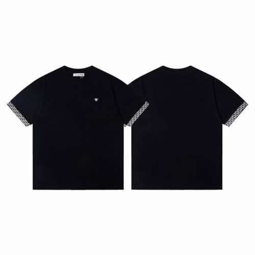 款号 Y170 迪奥Dior经典小标绣花袖边满印Logo设计短袖T恤 正儿八经280克纯棉双砂面料 所有面料均已提前做过缩水 品质第一 所见即所得 不会洗一次版