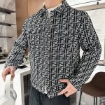 芬迪 顶级版本 2025早春新款 -时尚潮流休闲外套 小香风 定制精梳双面料 上身有型帅气 颜色十分清晰 非常的凸显整体的造型感以及修身上身感 整体的工艺车线无