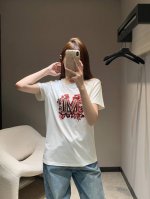 maxmar* 25Ss春夏新款 珠片绣烫钻圆领短袖T恤丨独家高版出品！精致常规版型上身巨显瘦！时髦精必备单品解锁所有穿搭！经典单品时髦又高级，版型百搭不挑人！