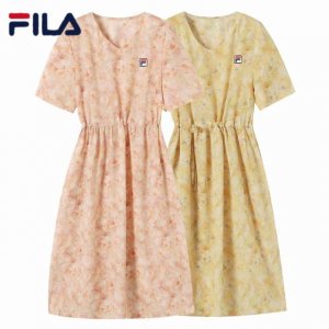 2025 夏 Fila 斐乐 法式碎花 V 领雪纺连衣裙 演绎女神范 宝子们 2025 年夏天想要秒变女神 这条法式碎花 V 领连衣裙你一定要拥有 先看看这条裙