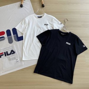 主图120 品质推荐Fila / 斐乐官方运动速干短袖T恤夏季户外透气运动训练健身休闲圆领上衣短袖 贸易公司纯原订单 国内原厂原装出来的 面料采用棉涤面料，布面
