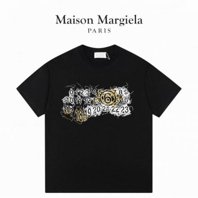 maison Margiela马吉拉 Mm⑥T恤印花短袖 重磅 克双纱 黑色 Xs-L