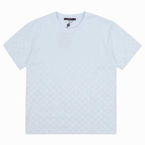 Louis Vutton路易威登 渐变满印Logo短袖T恤 Size：S-L