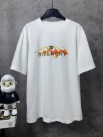 Givenchy*纪梵希 Givenchy*纪梵希龙年火焰印花短袖T恤 -定制260克32支全棉双纱紧密爽滑面料 布面干净 布纹清晰 手感非常细腻扎实 更加力挺