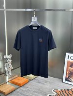 罗意威 合身版型 最新最顶级版本刺绣设计短袖，采用进口丝材质 面料细腻舒适柔软透气，亲肤性极佳，胸口经典刺绣Logo工艺精湛，线条流畅，完美搭配，做工极为考究严