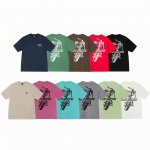 上新款号：S146 Stussy斯图西 Stussy 假日系列 Beat Sounds Teepigment Dyed 背面印花 舒适圆领短袖T恤 男女同款 原