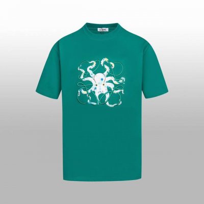 Loew* 春夏新款短袖T-Shirt 欧洲数码直喷技术 260克高克重棉感面料 挺括有型 图案清晰如手绘 进口立体绣Logo与渐变印花结合 满足所有搭配想象