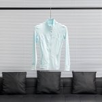 工厂p直供 Lululemon丨露露乐檬Define立领纯色瑜伽服 配色：粉末蓝 尺码：2 4 6 8 10 12