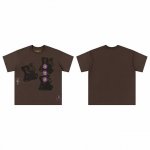 t8828 顶级品质 Travis Scott X Mitchell X Ness Lsu Tigers Seal短袖 做工精美 走线流畅 原版刺绣工艺 原版开