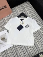 爆款现货 原单品质 Lv*｜25新品刺绣短袖T恤 精致短版型上身巨显瘦！ 大工厂P工艺 低调奢华！ 时髦精必备单品解锁所有穿搭！ 认准我家品质！时髦又高级 经典