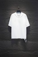 款号:7265# Chrome Hearts Os版型真的很迷人 克罗心也真的是绝绝子 每一季新品版型都做到极致 实穿度很高，随意搭都Nice 100%棉 采用