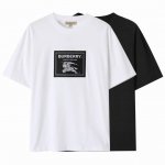 120（代购级别） burberry巴宝莉2025春夏新款战马Logo圆领短袖T恤 高版本高版本 440支纱线240克全棉面料 全网独家首发 百搭款细节处理完美