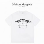 Maison Margiela马吉拉 Mm⑥打印T恤短袖 重磅300克双纱 ：白色 ：Xs-L