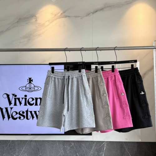Vivienne Westwood 西太后家 刺绣针织短裤 几条短裤是夏日常备，但即使穿短裤也要有品，不能掉品味！这款就是你们的最佳选择，珍珠吊坠饰，时髦藏在小