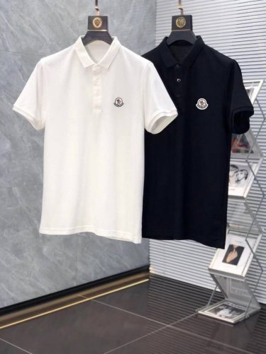 蒙口 Ss官网夏款男士短袖翻领Polo衫 高端T恤 官网同步 定制进口珠地棉面料 穿着舒适、丝滑透气 胸前Logo图案设计 百搭商务休闲款 让您时尚休闲与商务完