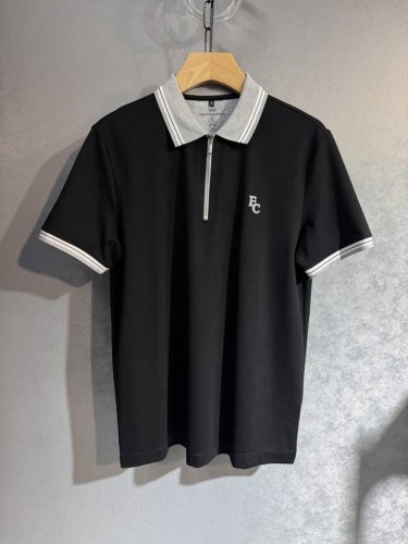 bc 25Ss新款春夏短袖 最高版本客供定制 高端丝光珠地棉面料。简单时尚款，螺纹拼色螺纹配色超级好看！经典Logo的设计 简单大方的款式！满满的高级感，四季可
