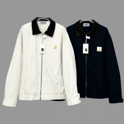卡哈特 Carhartt Wip Fw25 Detroit Jacket Logo方形标签长袖夹克 男女同款，上身效果非常好看，各大网红都在穿的。 Carhar