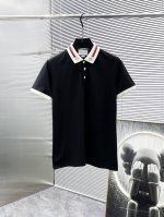 古奇 Gucci 2025Ss夏季新款 翻领短袖T恤 Polo衫，高端版本！专柜定制面料 透气舒适度高，细节无可挑剔，品牌元素设计理念，体现高品质。手感细腻柔软