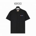 本地自取170（支持放店） gucci/古驰 25Ss 彩色Logo及袖口双G刺绣短袖T恤 购入原版开模打造，全套定制辅料，所有细节完美还原 定织定染260G纯