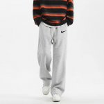 2025秋夏季新款耐克Nike单勾印花休闲长裤直筒卫裤 耐克Logo完美呈现经典 纯棉材质 质感特赞 ， 上身舒适有型 超级百搭得一款裤子 喜欢户外旅行 工装风