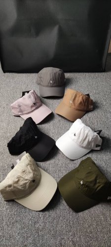上新 韩国小标La 道奇队 New Era 超薄速干金属尼龙棒球帽鸭舌帽 材质：尼龙纤维 工艺：超薄、速干 7色齐发 吊牌全 颜色 黑色、灰色、绿色、白色、卡其