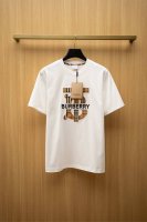 2025Bbr最新款T恤 经典字母刺绣Logo设计 顶级纯棉面料 正常版型 白色 尺码：S~Xxl