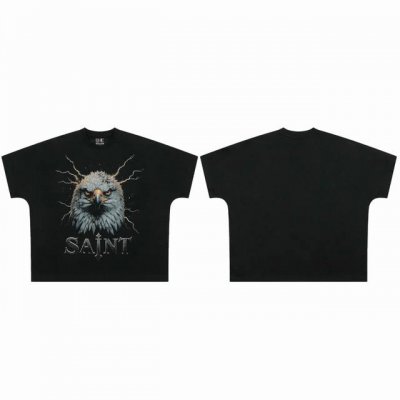 saint Vintage 美潮特殊版型连体袖爆款短袖T恤 P价： 码数：M L Xl 款号：2151 颜色：黑色
