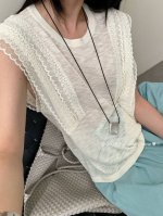 蕾丝花边背心
