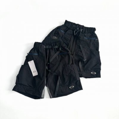 7007 白底图 欧克利 Oakley 夏季蕞值得期待的短裤之一自留的款推荐给大家 拆版定织梭织面料十四宫格面料径向50支双股20支环纺整体密度高# 版型为宽松