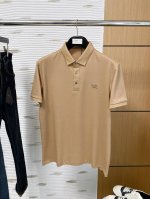 巴宝莉、2025夏季新款Polo短袖 六角珠地棉 透气舒适度高，手感细腻柔软，亲肤舒适 码数：M-3Xl