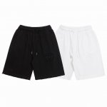 6229# 克罗心夏季洗水磨破短裤设计 320克毛圈卫衣 尺码S M L Xl