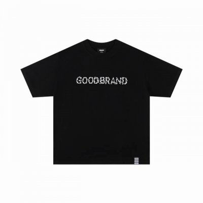 Goodby珍珠片短袖T恤 男女同款面料采用320克纯棉双纱细节自行查看 颜色：灰绿 黑色 码数：S M L Xl