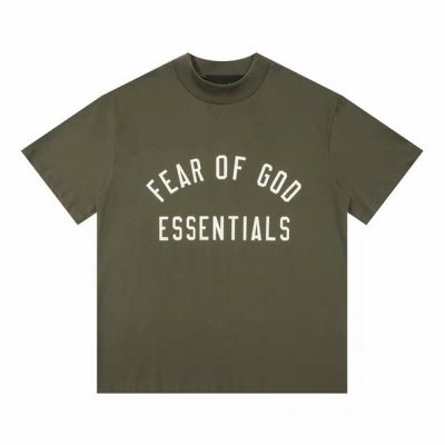 全套对版Fear Of God Essentials Fall24 Back To School系列 Womens Tri-Blend Crewneck Tee